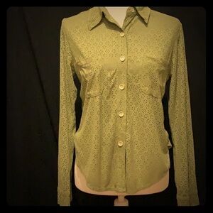 David Dart Sport ultra suede shirt, size S